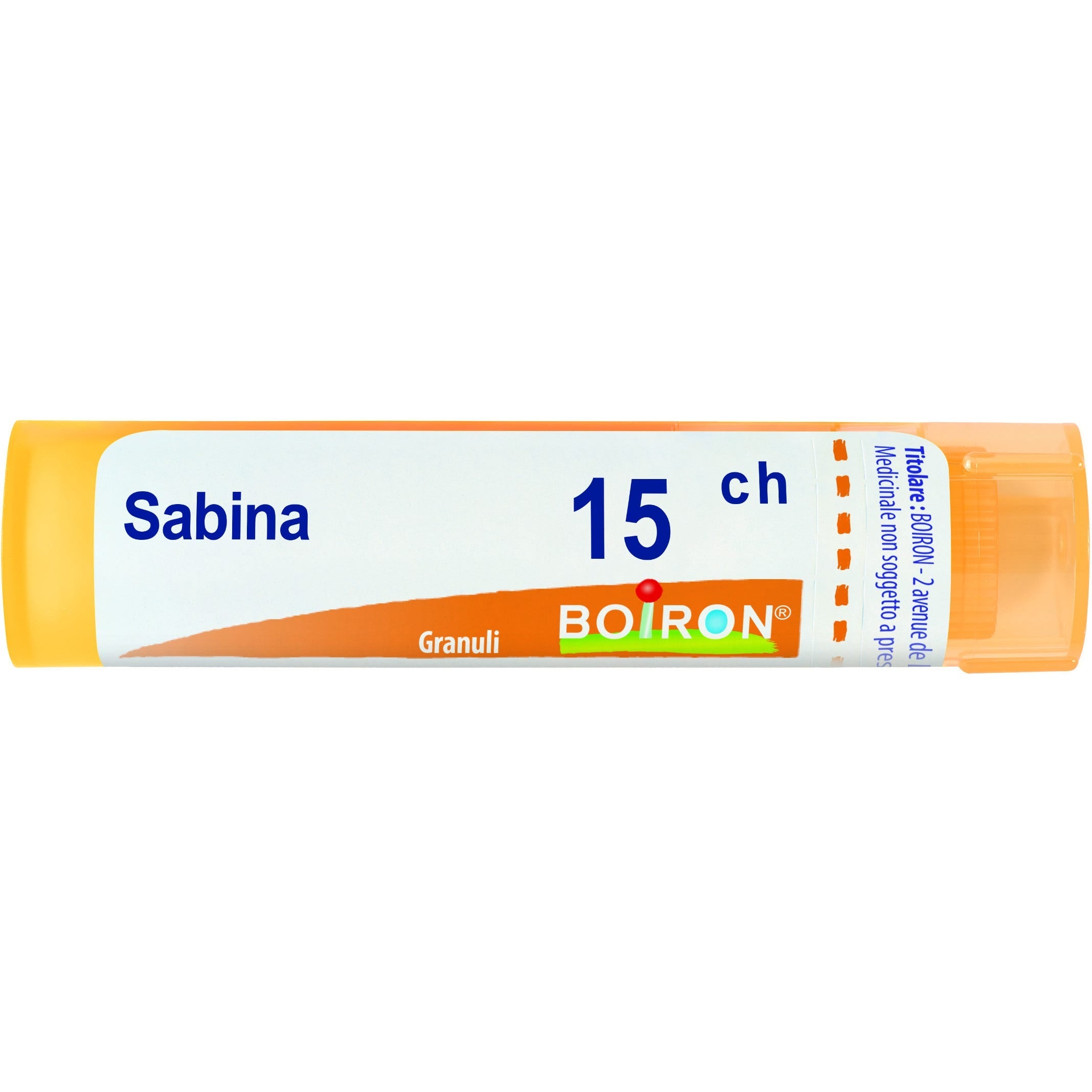 Boiron Sabina Granuli 15Ch Tubo 4g  - 1