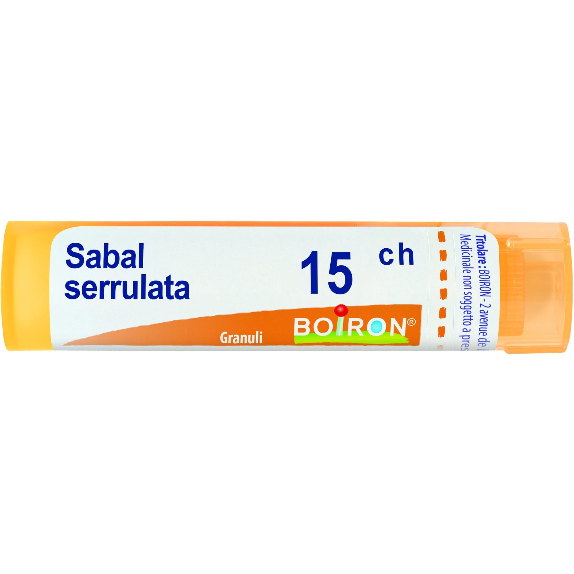 Boiron Sabal Serrulata Granuli 15Ch Tubo 4g  - 1