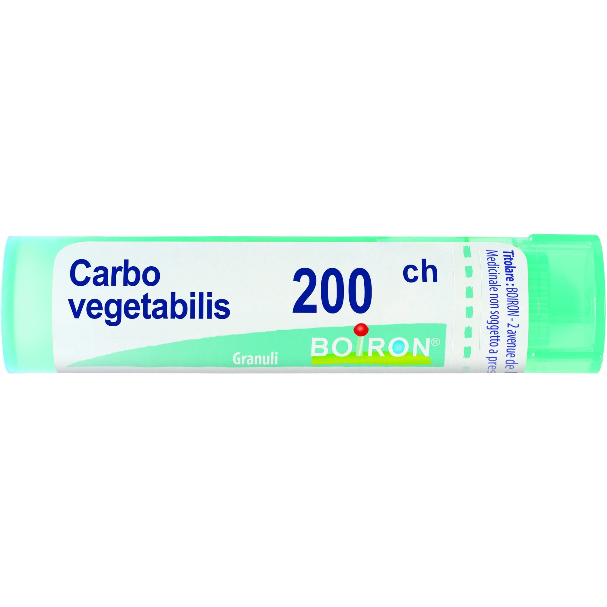 Boiron Carbo Vegetabilis Granuli 200Ch Tubo 4g  - 2