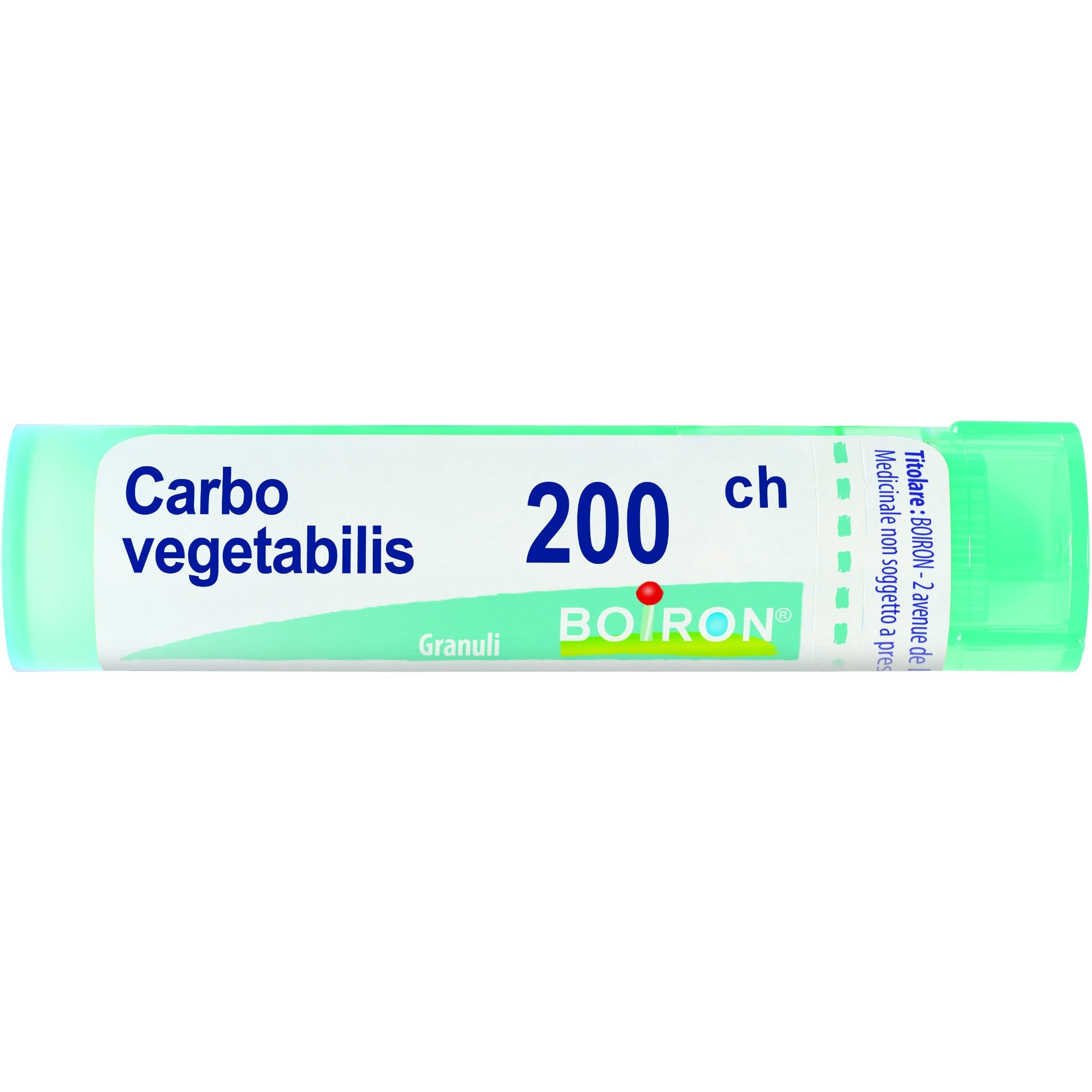 Boiron Carbo Vegetabilis Granuli 200Ch Tubo 4g  - 2