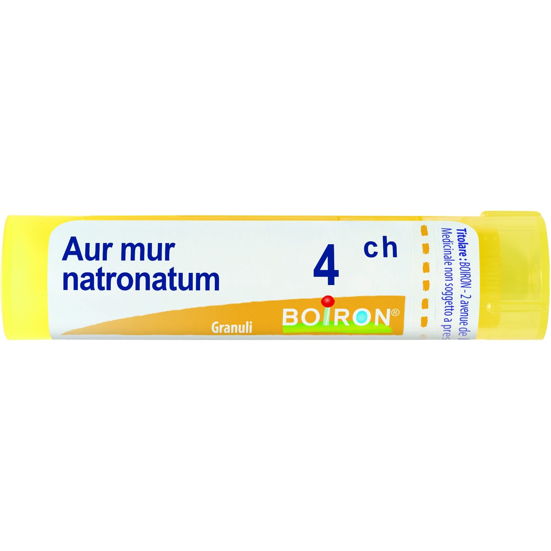 Boiron Aurmur Natronatum Granuli 4ch Tubo 4g  - 2