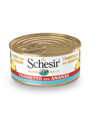 Schesir Tonnetto Con Ananas Lattina Cibo Umido Gatto Adulto 75g-2