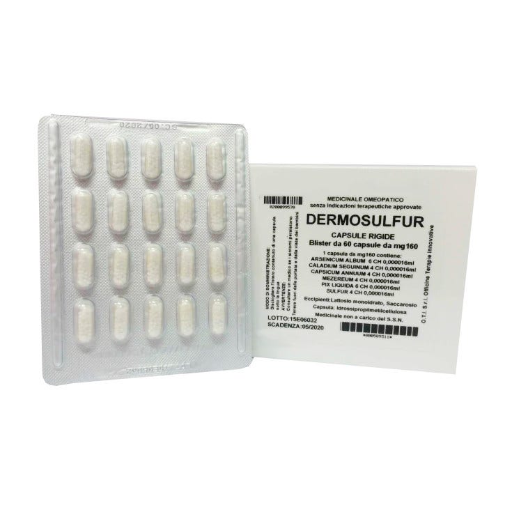 Oti Dermosulfur Composto 60 Capsule-4