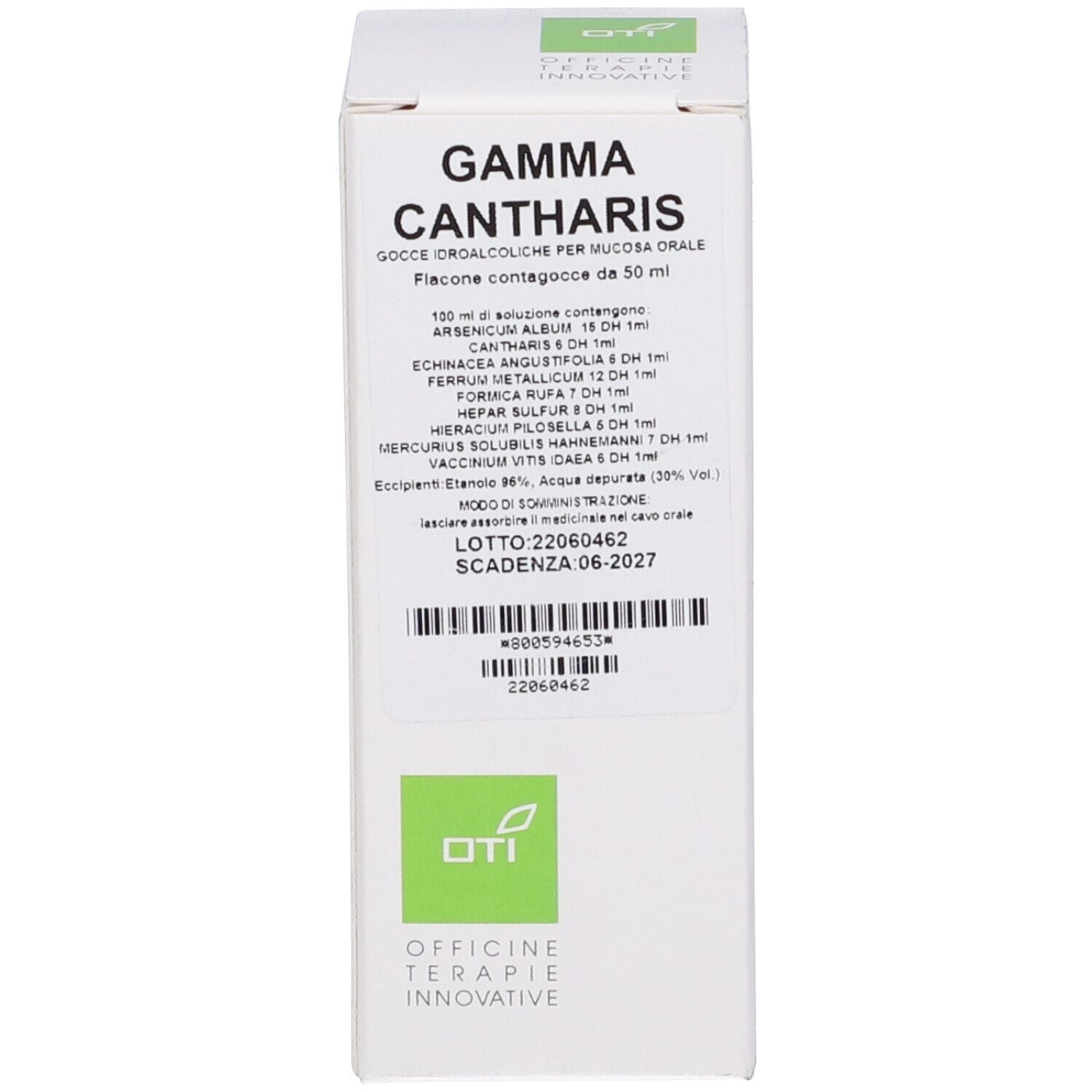 Oti Gamma Cantharis Gocce 50ml-1