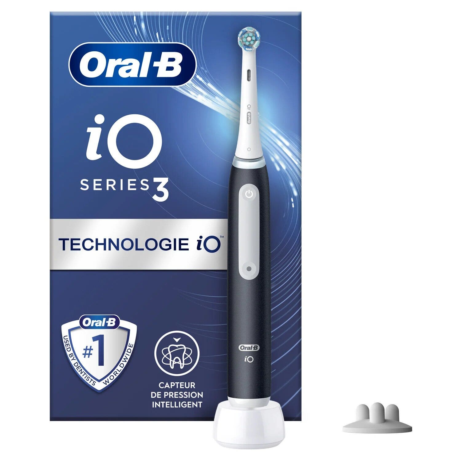 Oral-B IO 3S Spazzolino Elettrico Nero-1