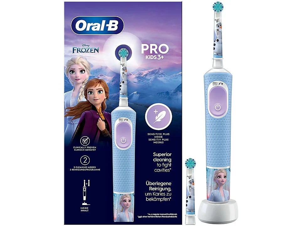 Oral-B Pro Kids Frozen Spazzolino Elettrico + 1 Testina Di Ricambio-2