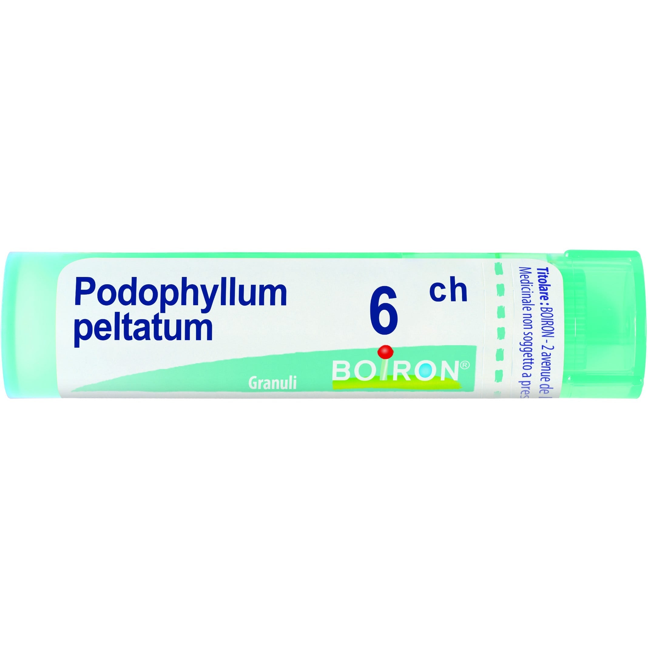 Boiron Podophyllum Peltatum Granuli 06Ch Tubo 4g  - 1