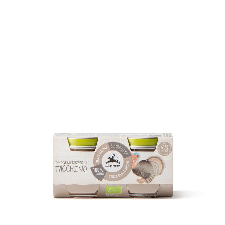 Omogeneizzato Tacchino Baby Food Bio 4-6M+ 2x80g  - 3