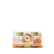 Omogeneizzato Mela Prugna E Biscotto Baby Food Bio 6M+ 2x80g  - 3