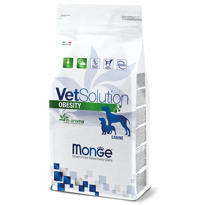 Monge Vetsolution Obesity Linea Medica Cibo Secco Cani Sacco 2 Kg-3
