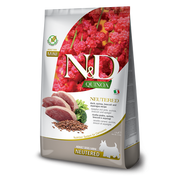Farmina N&D Quinoa Dog Anatra Broccoli Asparagus Neutered Per Cani Adulti Taglia Mini Sacco 7kg-2