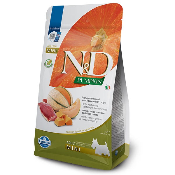 Farmina N&D Pumpkin Anatra Zucca E Melone Per Cani Adulti Taglia Mini 2kg-2