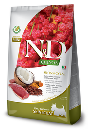 Farmina N&D Quinoa Dog Skin&Coat Anatra Cocco E Curcuma Per Cani Adulti Taglia Mini Sacco 2,5kg-2