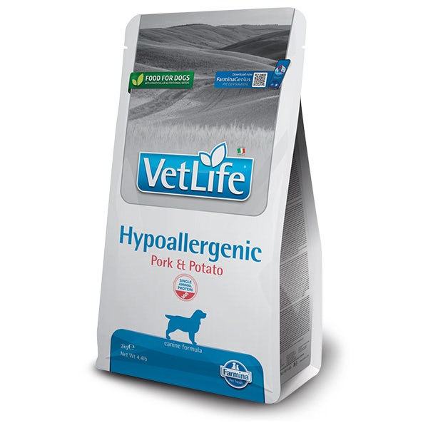 Farmina Vet Life Hypoallergenic Maiale e Patate Cibo Secco Per Cani Sacco 2 Kg-1
