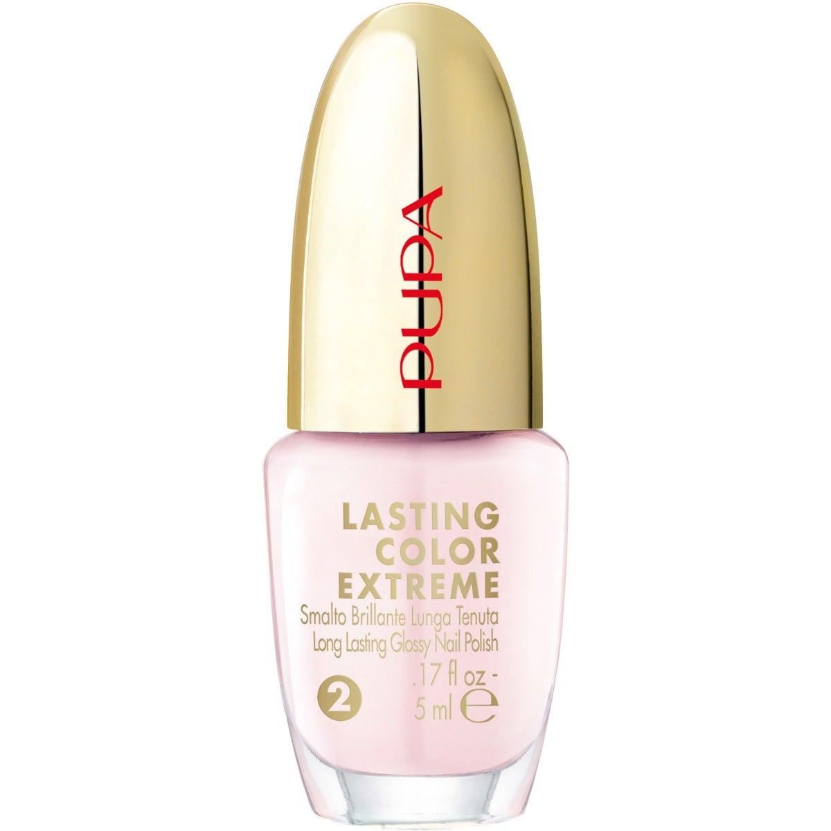 Pupa Lasting Color Extreme Smalto 014 Soft Pink 5ml  - 1
