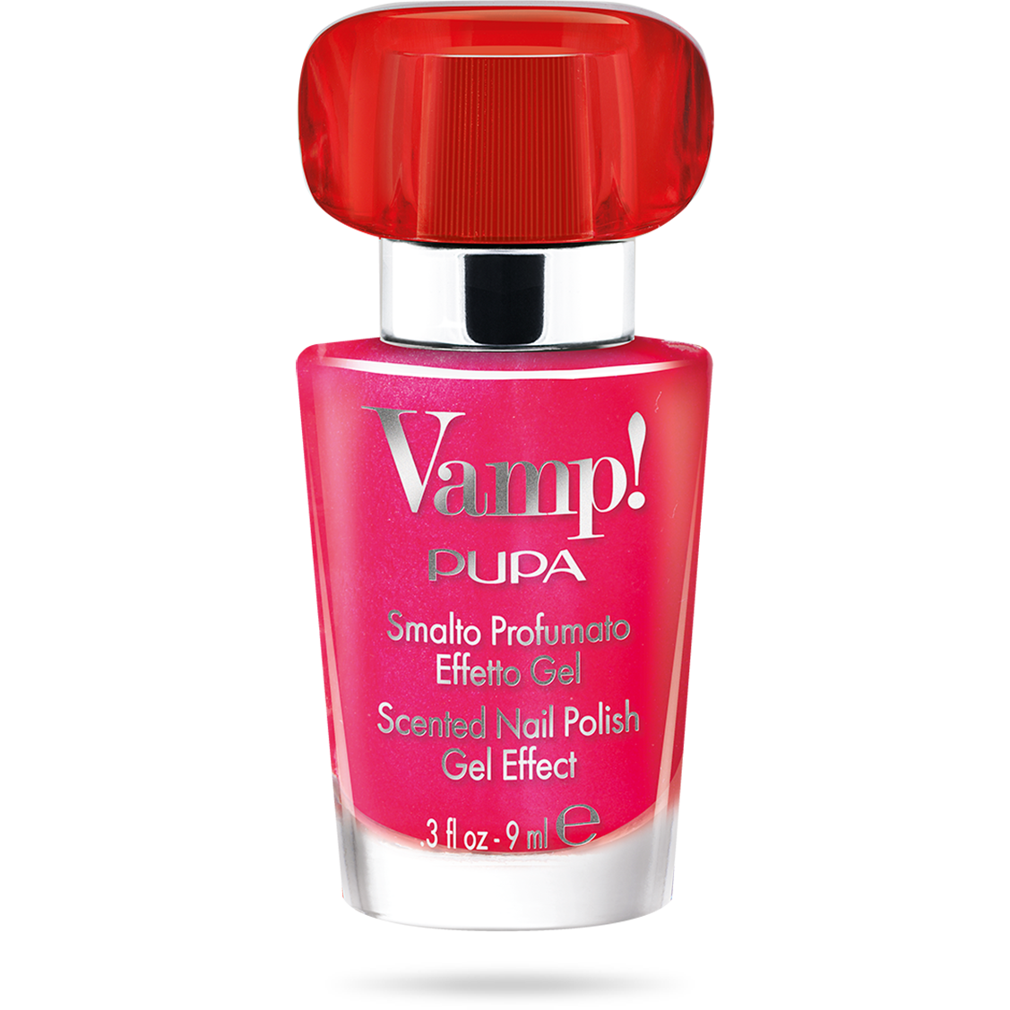 Pupa Vamp Smalto Profumato Effetto Gel 214 Bomb Fuchsia 9ml-1
