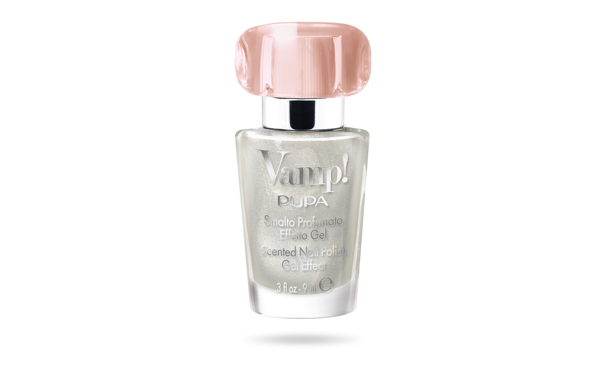 Pupa Vamp! Nail Polish N°125 White Snow 9ml-3