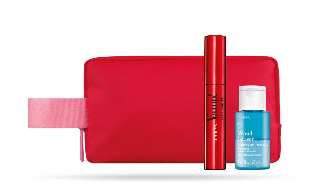 Pupa Kit Vamp! Mascara  Sexy Lashes + Struccante Bifasico Wand Eraser 50ml-1
