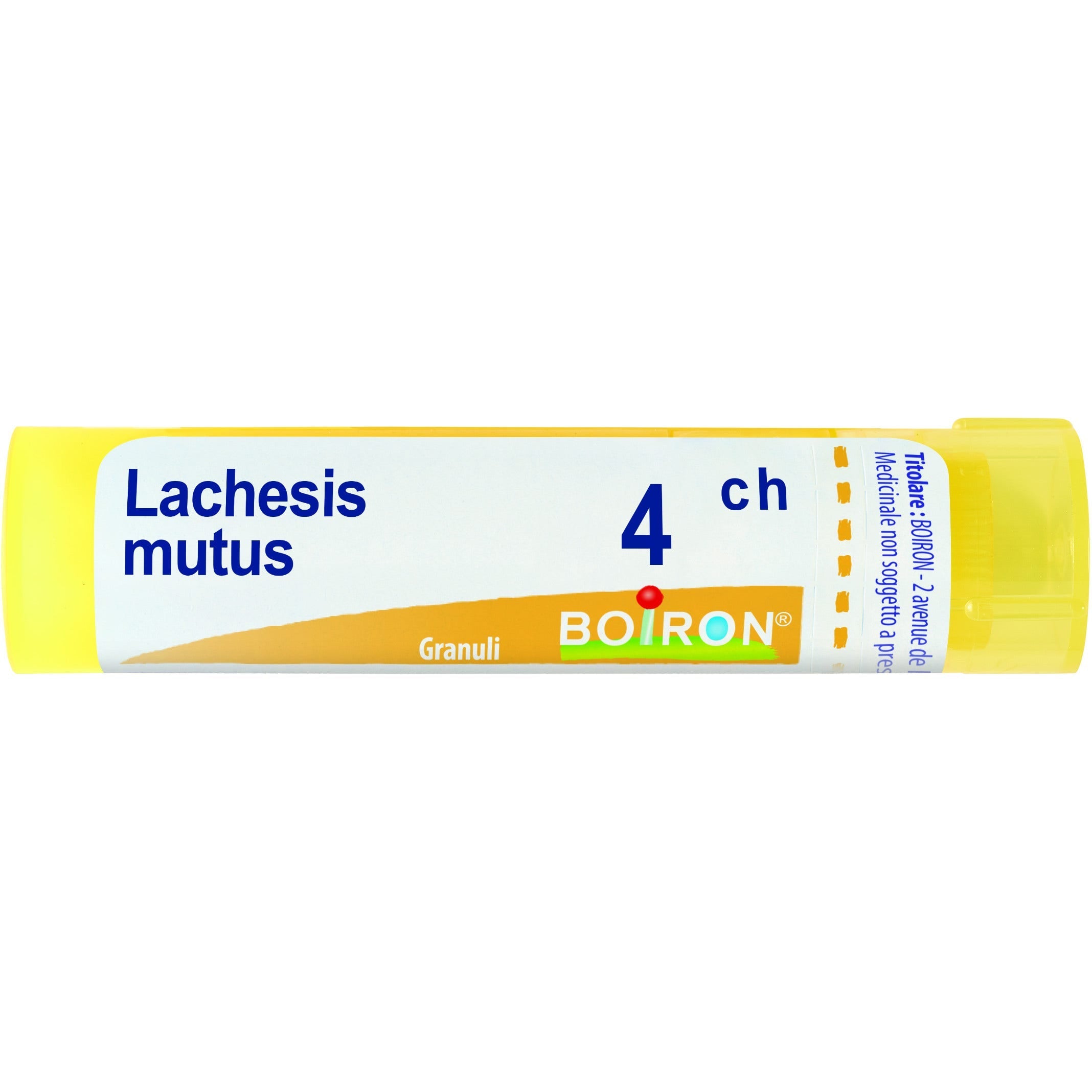 Boiron Lachesis Mutus Granuli 04Ch Tubo 4g  - 1