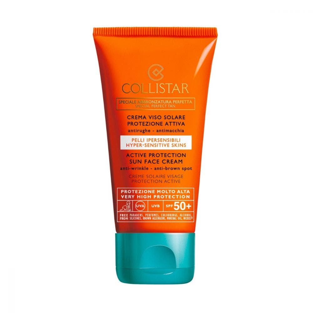 Collistar Crema Viso Solare Protezione Attiva Spf 50+ 50ml-3