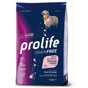 Prolife Grain Free Adult Sensitive Pork & Potato Cibo Secco Per Cani Taglia Media/Grande Sacco 2,5 Kg-2