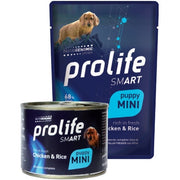 Prolife Smart Pollo Fresco Con Riso Cibo Umido Per Cuccioli Taglia Piccola Lattina 200g-2