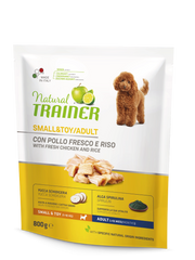 Natural Trainer Crocchette Pollo/Riso Per Cani Adulti Di Taglia Piccola 800g-3