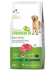 Natural Trainer Crocchette Manzo/Riso Per Cani Adulti Taglia Grande Sacco 12kg-3
