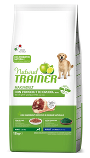 Natural Trainer Crocchette Prosciutto Crudo Per Cani Adulti Taglia GrandeSacco 12 Kg-2