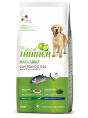 Natural Trainer Crocchette Tonno/Riso/Alga Spirulina Per Cani Taglia Grande Sacco 12kg-3