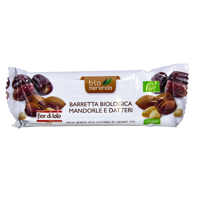 Fiori Di Loto Barretta Bio Mandorle E Datteri 30g-1