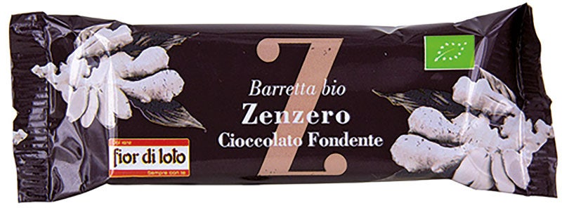 Fiori Di Loto Barretta Allo Zenzero E Cioccolato Fondente 30g-2