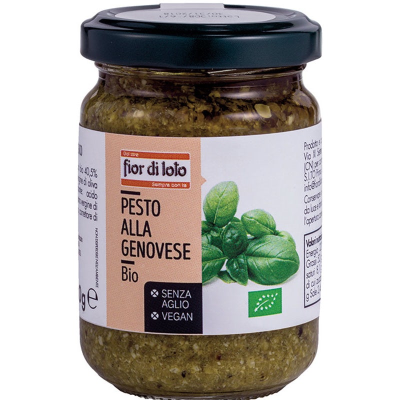Fiori Di Loto Pesto Alla Genovese Vegan 130g-1