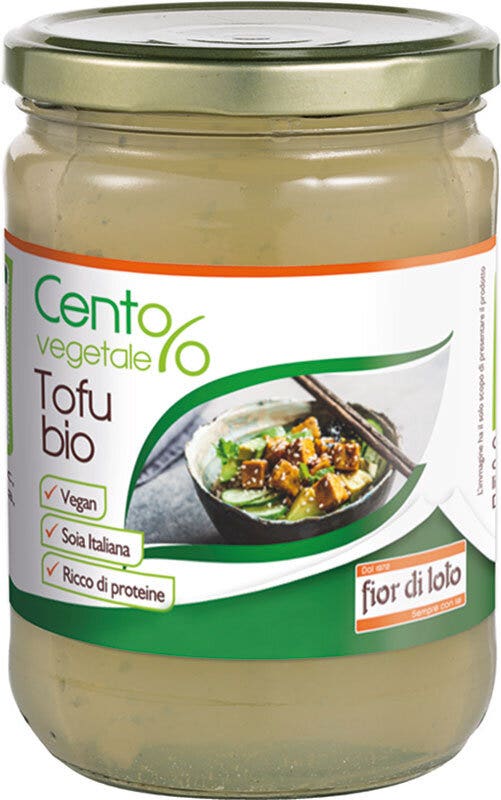 Fior di Loto Tofu Naturale In Vaso 530g-1