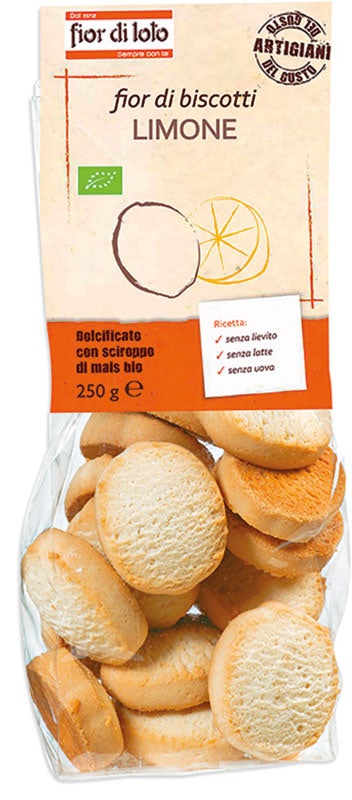 Fiori Di Loto Fior Di Biscotti Al Limone 250g-1