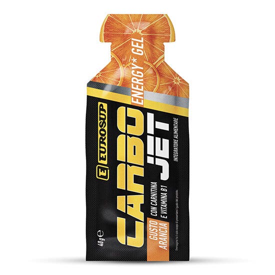 Eurosup Carbo Jet Energy Gel Arancia 30 Bustine Da 40g-1