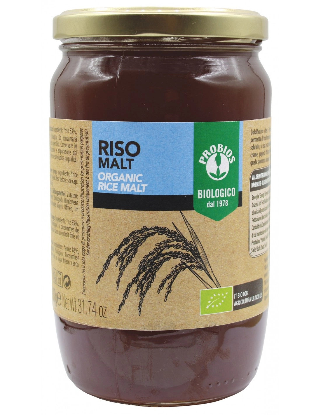 RISO MALT MALTO DI RISO 900G-1