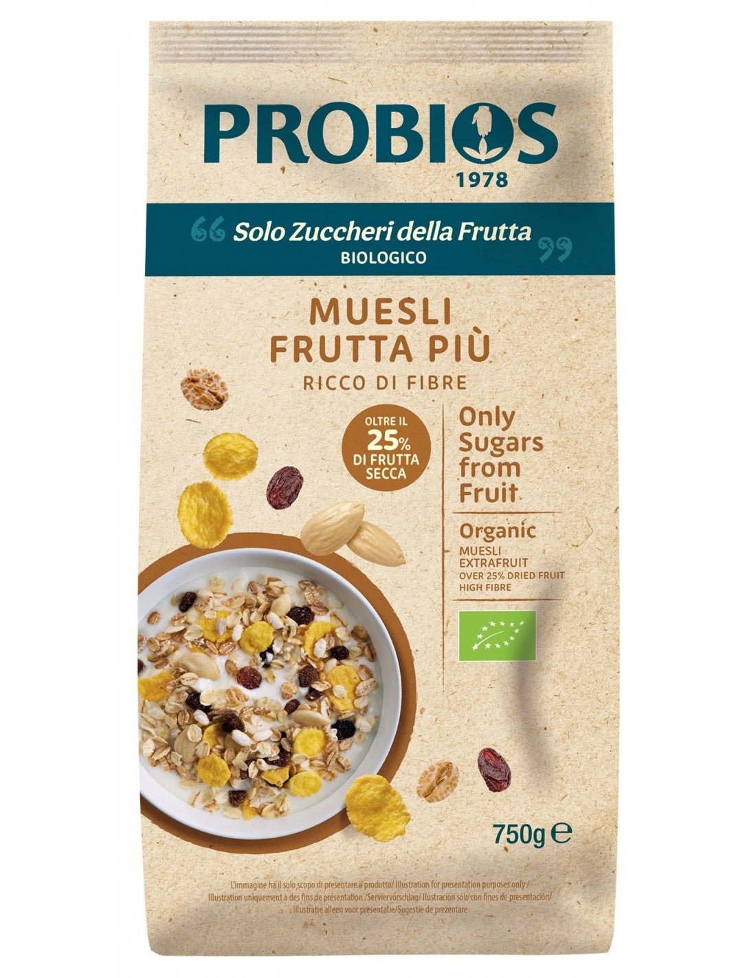 ETG MUESLI FRUTTA PIU' 750G-1