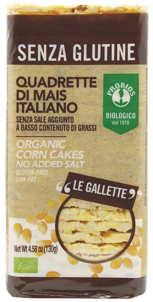 Quadrette Di Mais Senza Sale E Senza Lievito 130g-2
