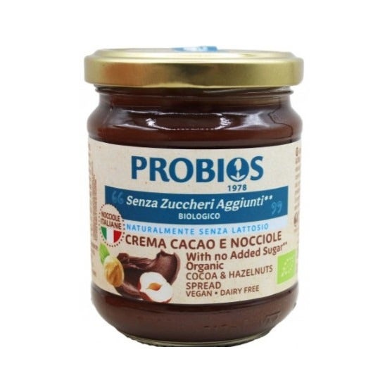 Probios Crema Spalmabile Cacao/Nocciole Senza Zuccheri Aggiunti 200g-3