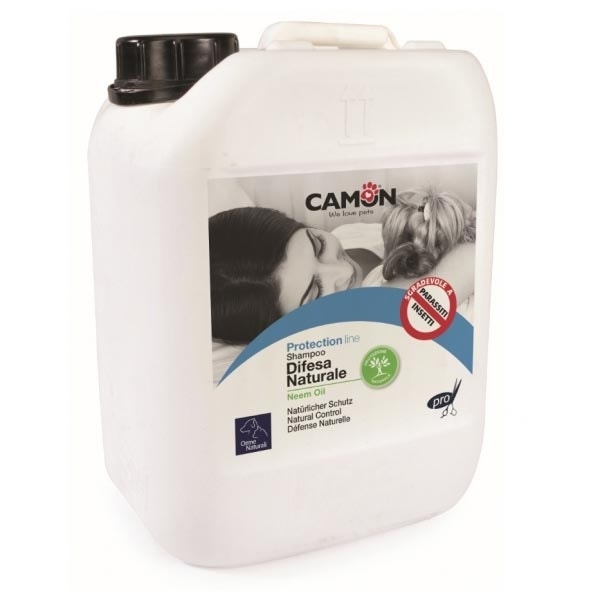 Camon Protection Shampoo Antiparassitario Olio Di Neem Cane 5000ml-3