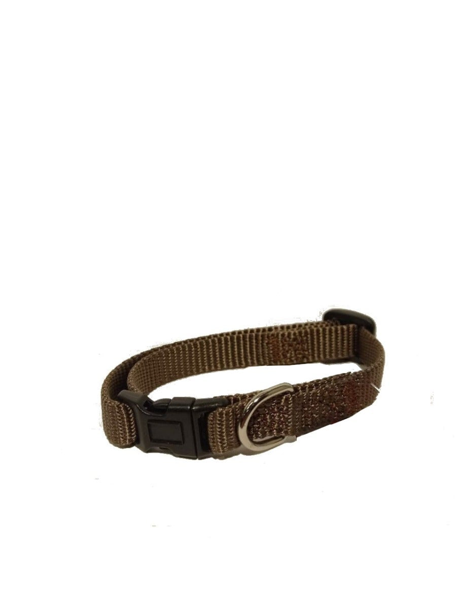 Camon Collare a Sgancio Regolabile 20-25cm Colore Marrone Per Cani-2