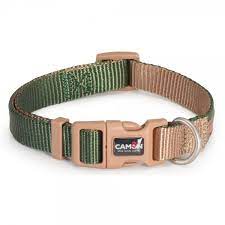 Camon Collare Regolabile Double Premium Verde/Ecru Per Cani Cuccioli 20x360cm/480mm-3