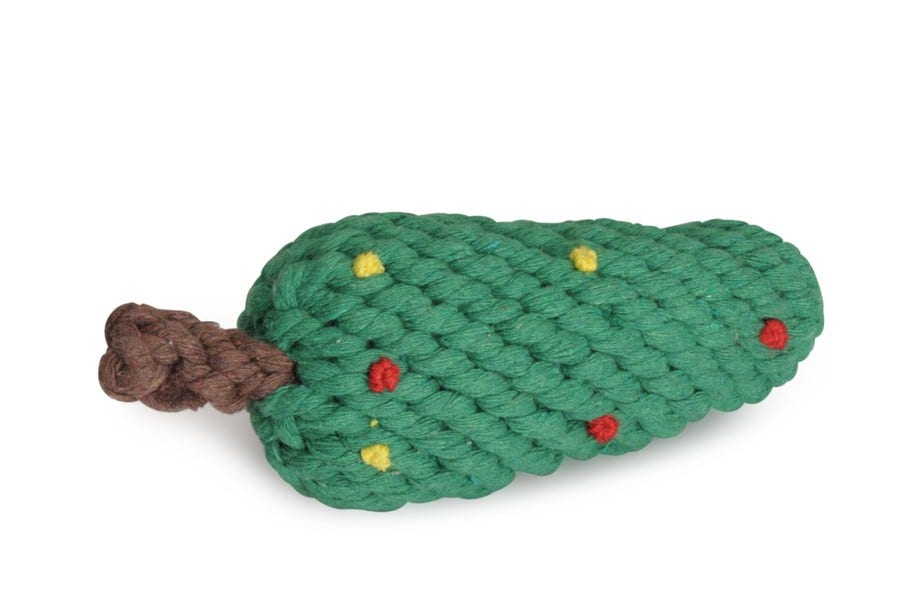 Camon Gioco Albero Di Natale in Corda Di Cotone Intrecciata Per Cani-2