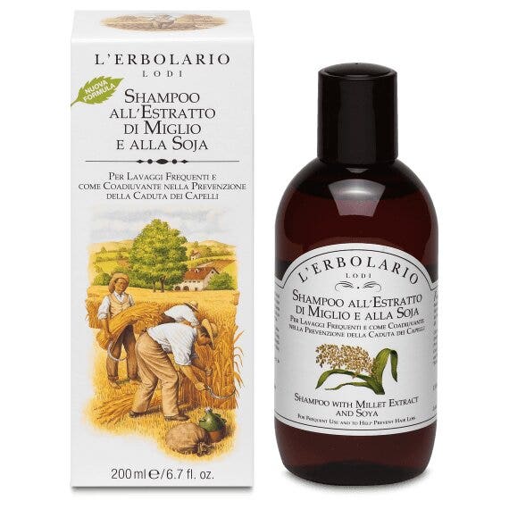 L'Erbolario Shampoo Miglio e Soja 200ml-1