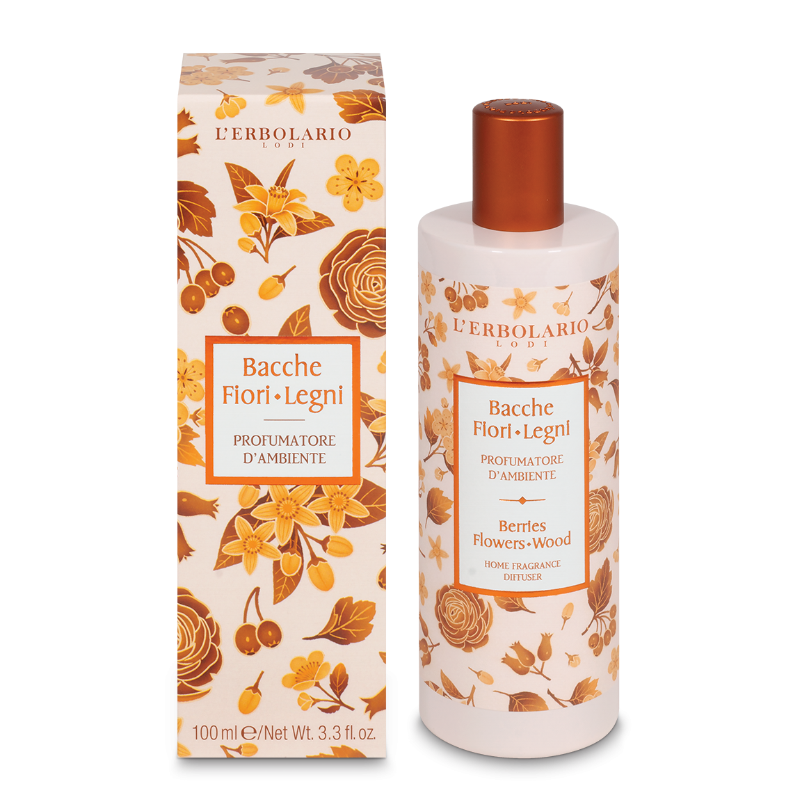 L'Erbolario Bacche Fiori Legni Profumatore D'Ambiente 100ml-1