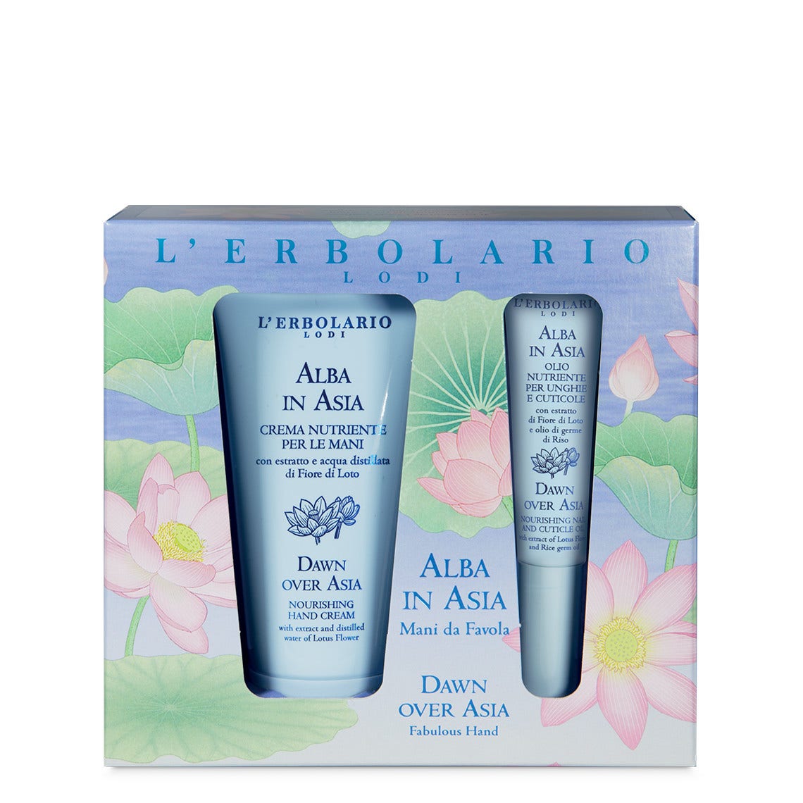 L'Erbolario Kit Mani Da Favola Alba In Asia Crema 50ml + Olio Unghie 7,5ml-4