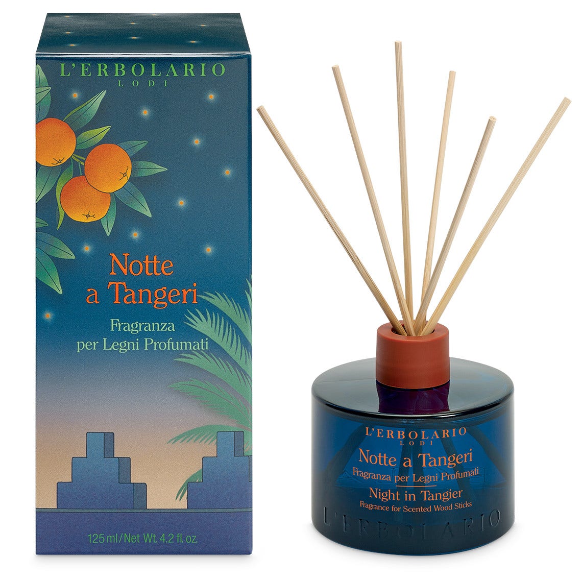 L'Erbolario Fragranza Per Legni Profumati Notte A Tangeri 125ml-2