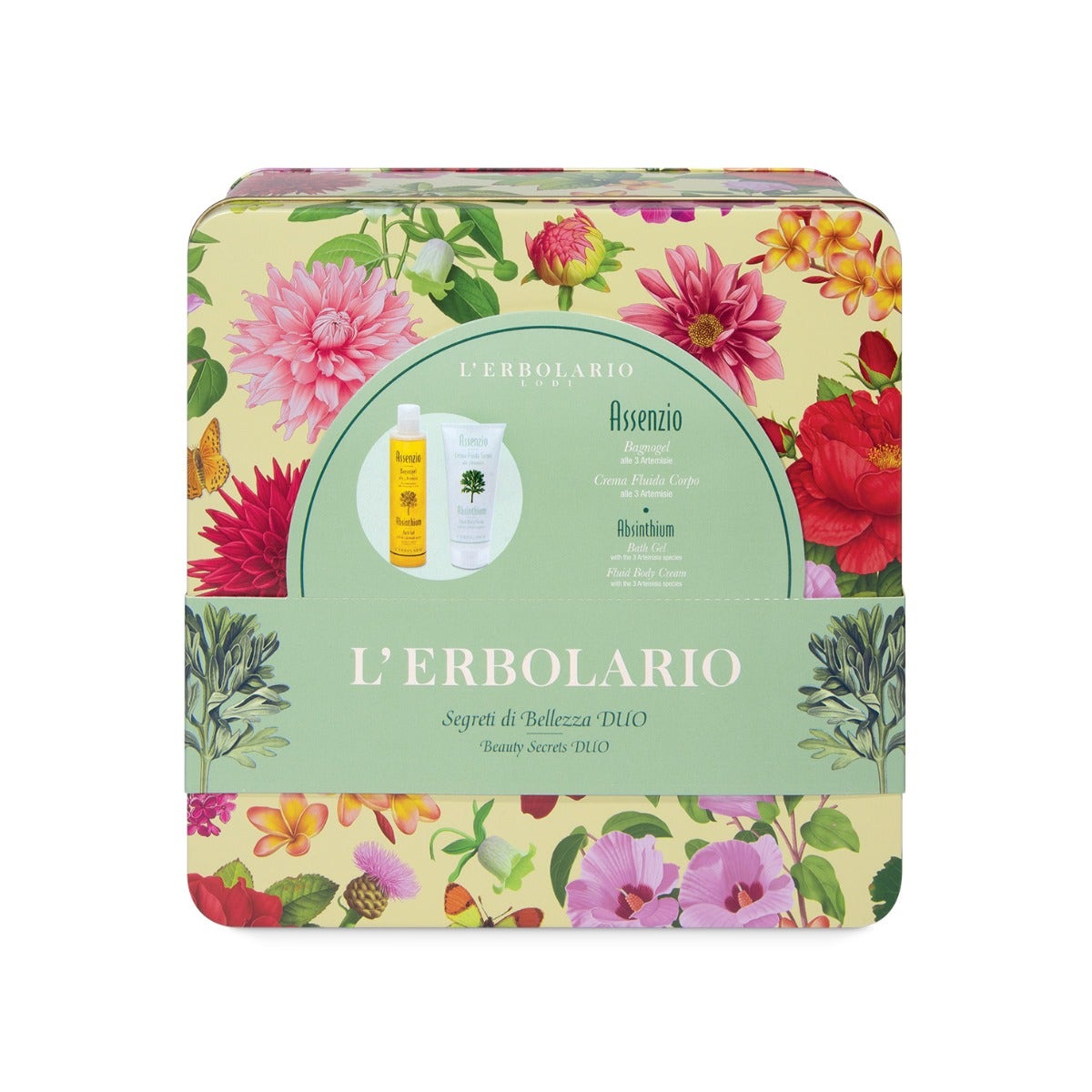 L'Erbolario Segreti Di Bellezza Duo Assenzio Bagnogel 200ml + Crema Fluida 200ml-4