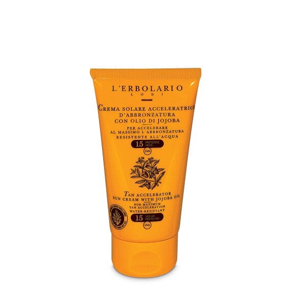L'Erbolario Crema Solare Corpo Acceleratrice d'Abbronzatura SPF 15 75ml-1